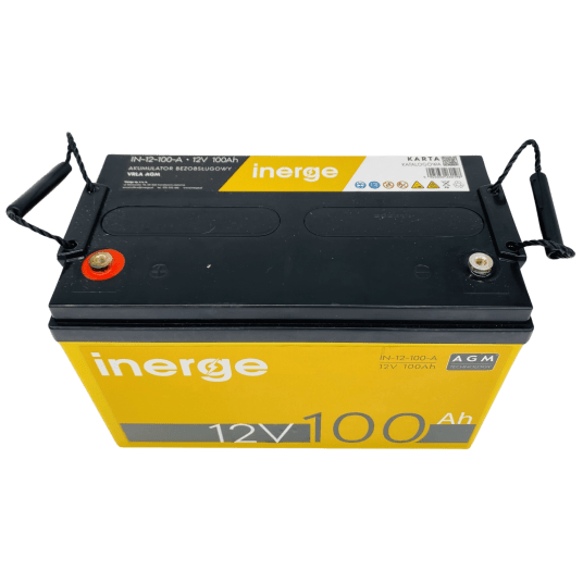 Akumulator AGM 12V 100Ah INERGE