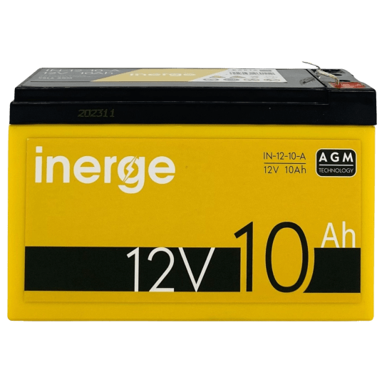 Akumulator AGM 12V 10Ah INERGE