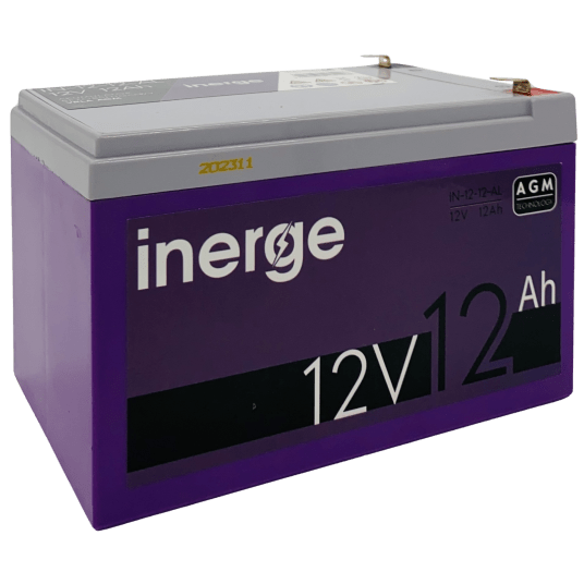 Akumulator AGM 12V 12Ah INERGE PRO