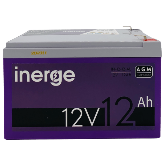 Akumulator AGM 12V 12Ah INERGE PRO