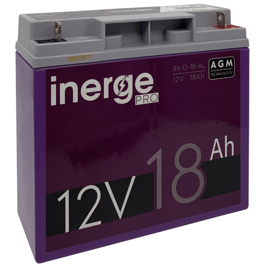 Akumulator AGM 12V 18Ah INERGE PRO