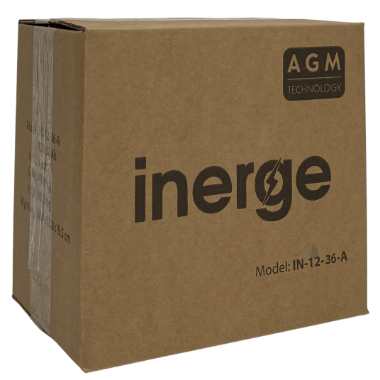 Akumulator AGM 12V 36Ah INERGE