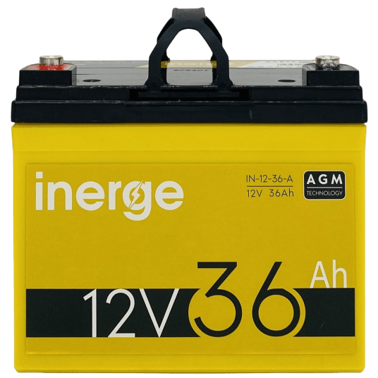 Akumulator AGM 12V 36Ah INERGE