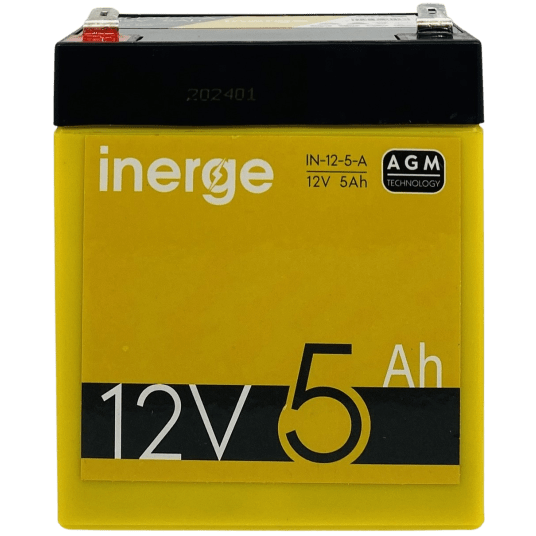 Akumulator AGM 12V 5Ah INERGE