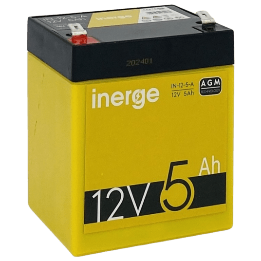 Akumulator AGM 12V 5Ah INERGE