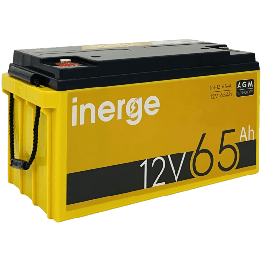 Akumulator AGM 12V 65Ah INERGE
