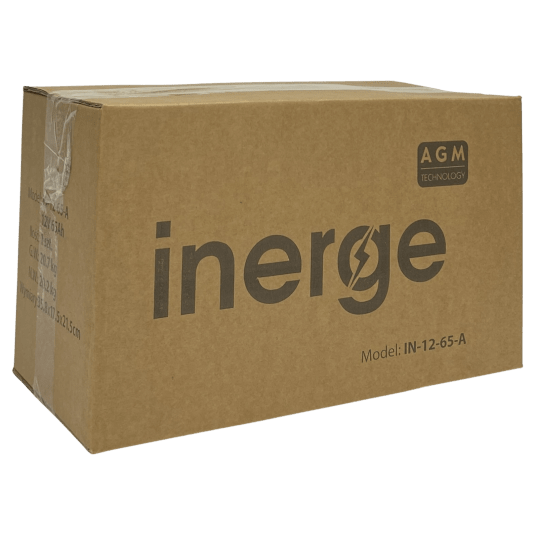 Akumulator AGM 12V 65Ah INERGE
