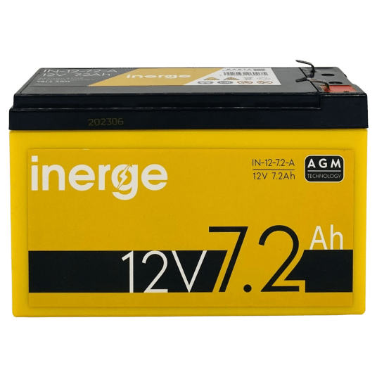 Akumulator AGM 12V 7.2Ah INERGE