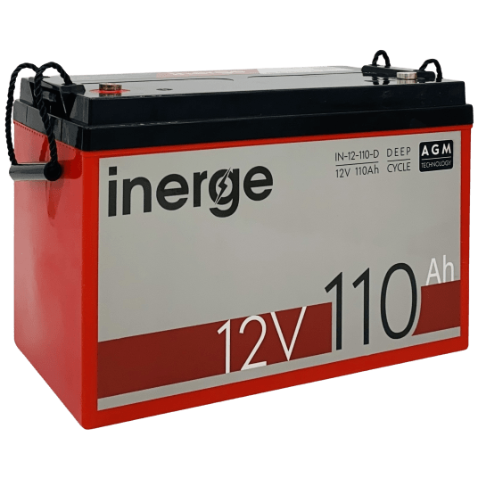 Akumulator AGM Deep Cycle 12V 110Ah INERGE