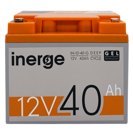 Akumulator GEL Deep Cycle 12V 40Ah INERGE