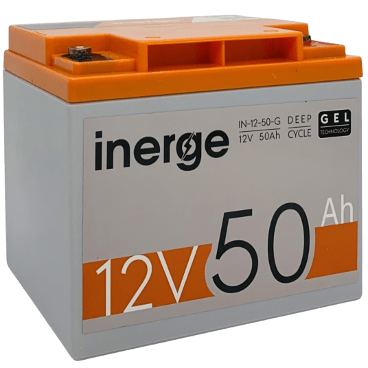 Akumulator GEL Deep Cycle 12V 50Ah INERGE
