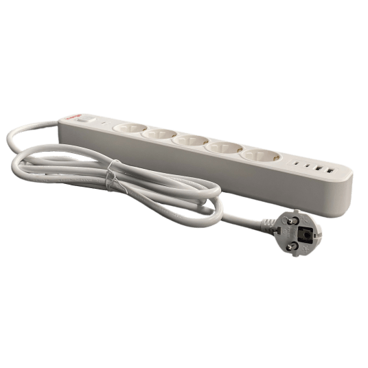 Listwa zasilająca INERGE 5-gniazdowa 3m PSS-0531-03-W