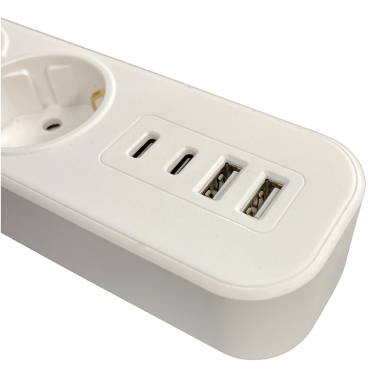 Listwa zasilająca INERGE 5-gniazdowa 3m PSS-0531-03-W