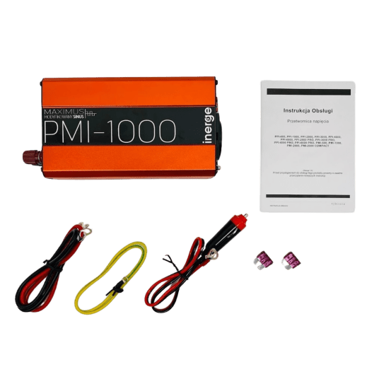 Przetwornica napięcia Maximus PMI-1000 12VDC/230VAC 1000VA/500W Inerge