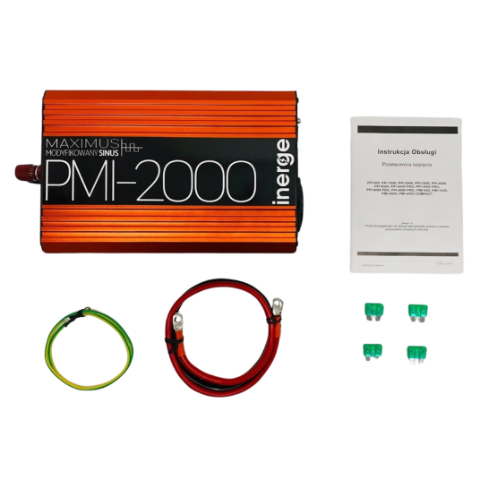 Przetwornica napięcia Maximus PMI-2000 COMPACT 12VDC/230VAC 2000VA/1000W Inerge