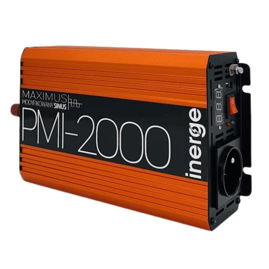 Przetwornica napięcia Maximus PMI-2000 COMPACT 12VDC/230VAC 2000VA/1000W Inerge