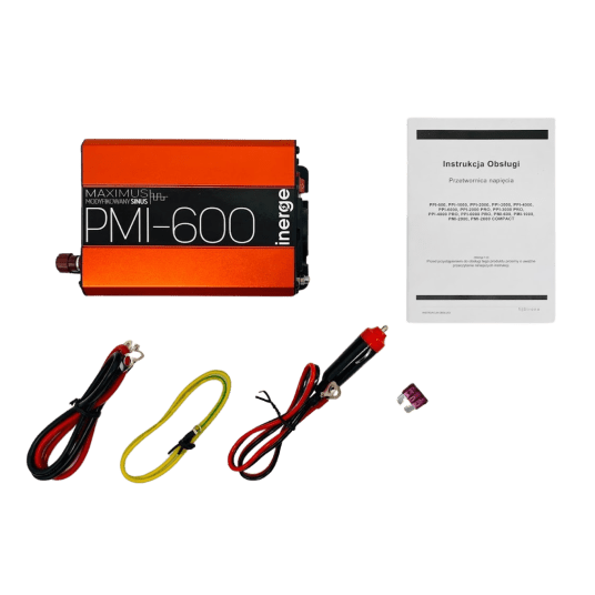 Przetwornica napiecia Maximus PMI-600 12VDC/230VAC 600VA/300W Inerge