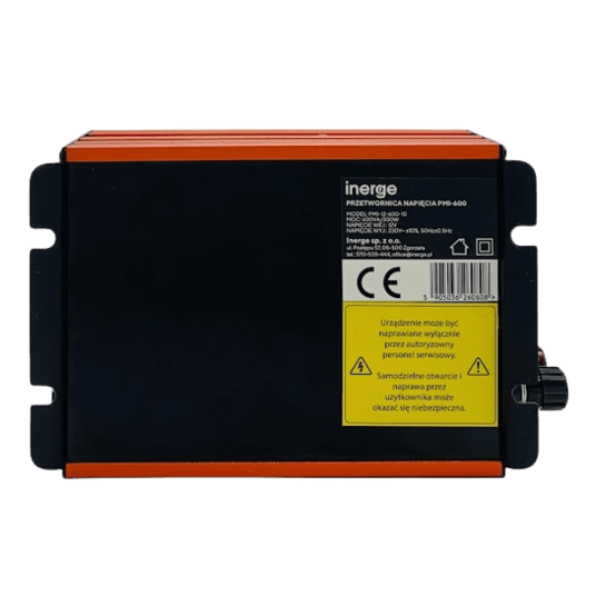 Przetwornica napiecia Maximus PMI-600 12VDC/230VAC 600VA/300W Inerge