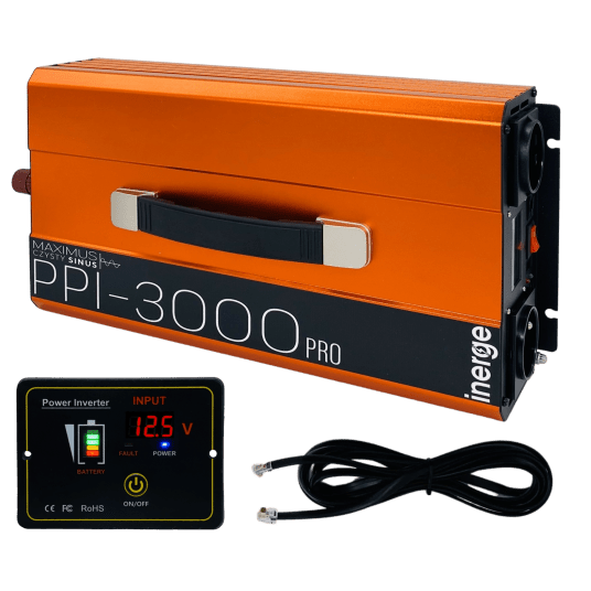 Przetwornica napięcia Maximus PPI-3000 PRO 12VDC/230VAC 3000VA/1500W Inerge