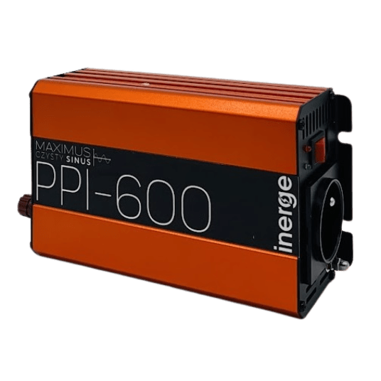 Przetwornica napięcia Maximus PPI-600 12VDC/230VAC 600VA/300W Inerge