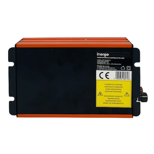 Przetwornica napięcia Maximus PPI-600 12VDC/230VAC 600VA/300W Inerge