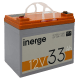 Akumulator GEL Deep Cycle 12V 33Ah INERGE