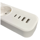 Listwa zasilająca INERGE 5-gniazdowa 2m PSS-0531-02-W