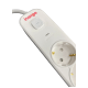 Listwa zasilająca INERGE 5-gniazdowa 3m PSS-0531-03-W